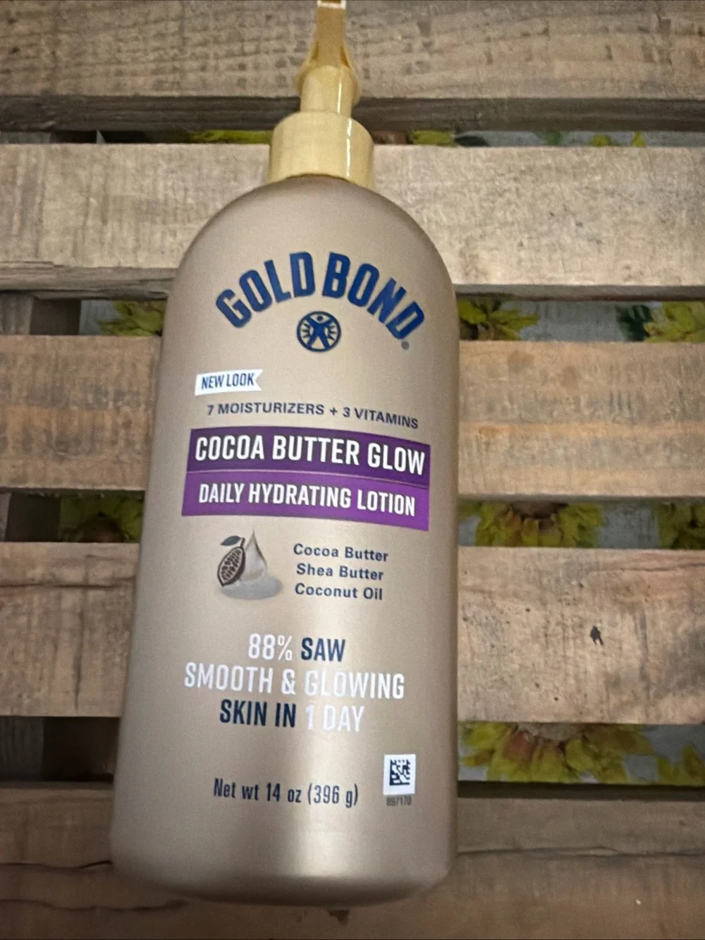 2- Goldbond Cocoa Butter Glow Daily Hydrating Lotion - 14 oz